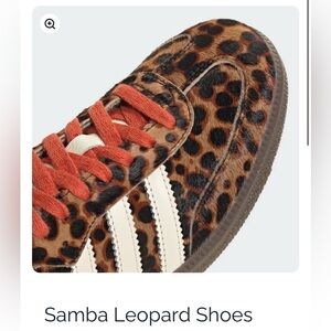 Adidas Samba OG in leopard